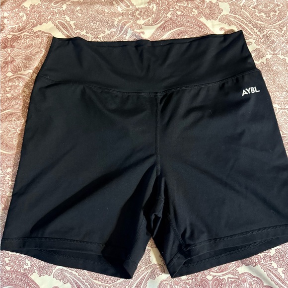 AYBL Pants - AYBL Women's Black Athletic Shorts